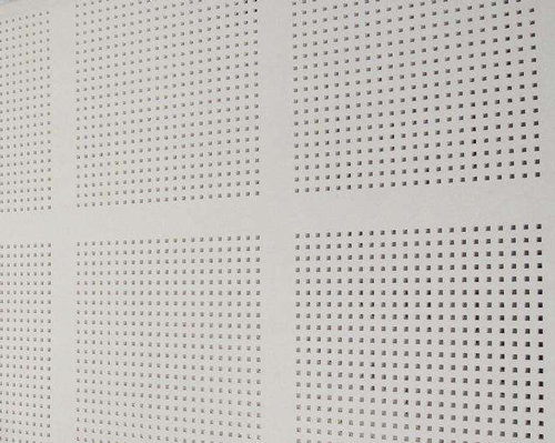 吸音穿孔石膏板